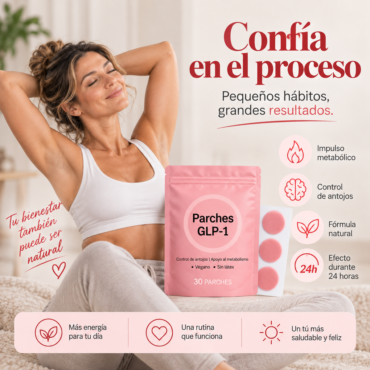 Parches Control Del Apetito GLP-1 Danva